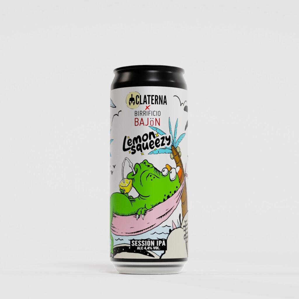 Lemon Squeezy Session Ipa collaborazione con Bajon